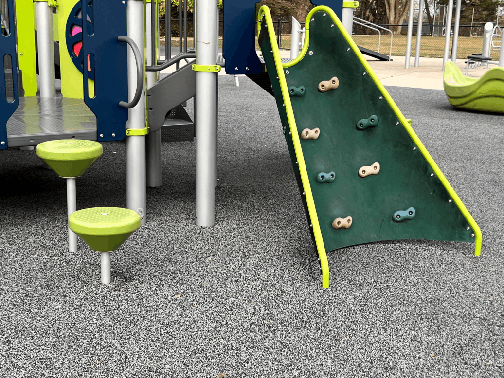 Cooke School Playground Climbing Entrances