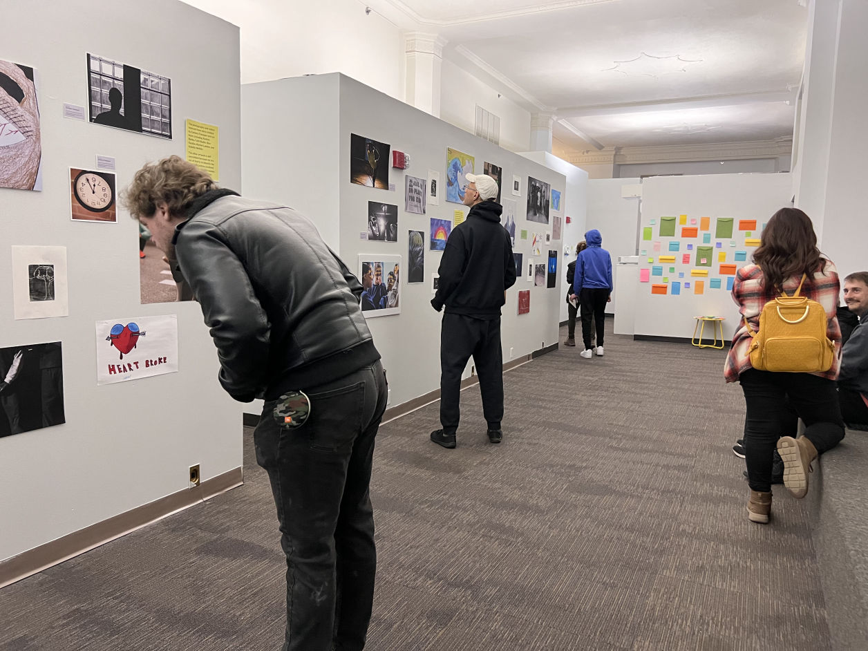 Youth Arts Unlocked (YAU) Exhibition, UNLOCKED, March 2023 Riverbank Arts Center