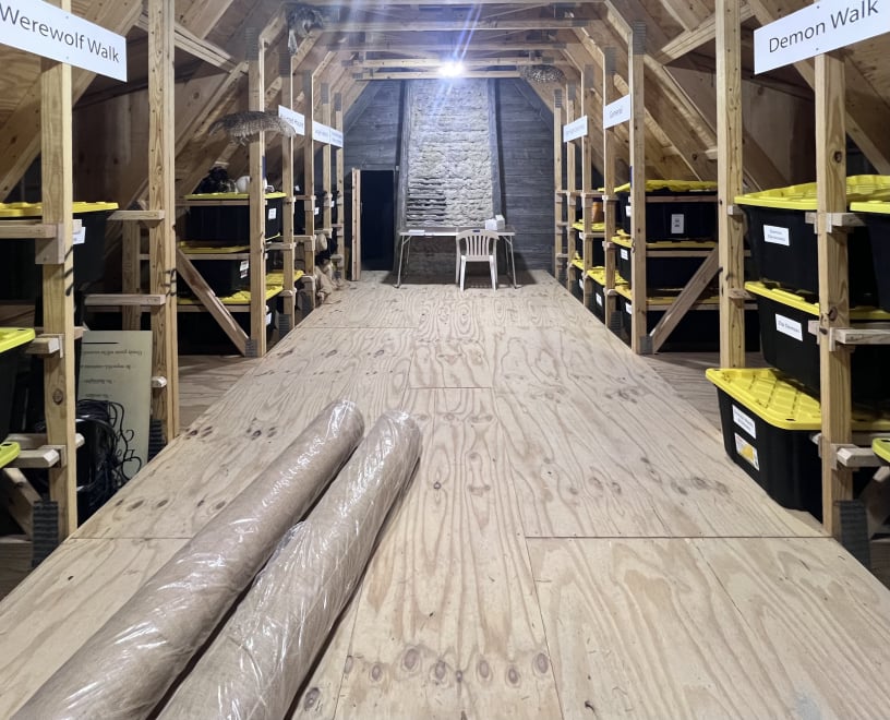 Fort Fright Storage Room